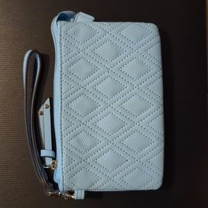 Mia & Luca Light Blue Wristlet
